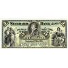 Image 1 : THE STANDARD BANK OF CANADA. $5.00. May 1, 1891. CH-695-14-02P. Blue tint. A full colour Face Proof 