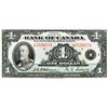 Image 1 : BANK OF CANADA.  $1.00. 1935 Issue. English Text. BC-1. Osborne. No. A7570771. PCGS graded AU-55.