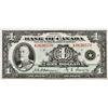 Image 2 : BANK OF CANADA.  $1.00. 1935 Issue. English Text. BC-1. Osborne. No. A3630570/C. BCS graded Very Fin