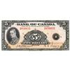 Image 1 : BANK OF CANADA.  $5.00. 1935 Issue. English Text. Osborne. BC-5. No. A030631. PCGS graded AU-58.