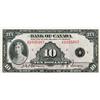 Image 1 : BANK OF CANADA.  $10.00. 1935 Issue. English Text. Osborne. BC-7. No. A1035387/C. Unc.