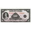 Image 1 : BANK OF CANADA.  $10.00. 1935 Issue. English Text. Osborne. BC-7. No. A502049. PCGS graded AU-58. PP