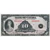 Image 1 : BANK OF CANADA.  $10.00. 1935 Issue. English Text. Osborne. BC-7. No. A964955. BCS graded Extra Fine