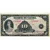 Image 1 : BANK OF CANADA.  $10.00. 1935 Issue. French Text. Osborne. BC-8. No. F238847/B. PMG graded Very Fine
