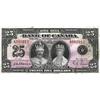 Image 1 : BANK OF CANADA.  $25.00. 1935 Issue. English Text. Osborne. BC-11. No. A001012. PMG graded Very Good