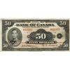 Image 1 : BANK OF CANADA.  $50.00. 1935 Issue. English Text. Osborne. BC-13. No. A32373/C. PMG graded FINE-15.