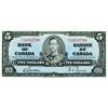 Image 1 : BANK OF CANADA.  $5.00. 1937 Issue. BC-23b. Gordon-Towers. No. R/C3053790. Choice Unc.