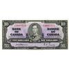 Image 1 : BANK OF CANADA.  $10.00. 1937 Issue. BC-24a. Osborne-Towers. No. A/D3687571. PCGS graded AU-55. PPQ.