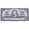 Image 1 : BANK OF CANADA.  $10.00. 1937 Issue. BC-24b. Gordon-Towers. No. E/D8089266 and E/D8089267. Lot of tw