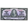Image 1 : BANK OF CANADA.  $10.00. 1937 Issue. BC-24c. Coyne-Towers. No. D/D4709309. Choice Crisp Unc.