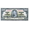 Image 1 : BANK OF CANADA.  $20.00. 1937 Issue. BC-25c. Coyne-Towers. No. L/E779184. BCS graded Unc-60. Designa