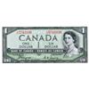 Image 1 : BANK OF CANADA.  $1.00. 1954 Issue. BC-29a. ‘Devil’s Face’. Coyne-Towers. No. D/A5741036. PMG graded