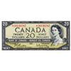 Image 1 : BANK OF CANADA.  $10.00. 1954 Issue. BC-32a. ‘Devil’s Face. Coyne-Towers. No. B/D4132278. PMG graded