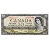 Image 1 : BANK OF CANADA.  $20.00. 1954 Issue. BC-33a. ‘Devil’s Face’. Coyne-Towers. No. B/E6307241. PMG grade
