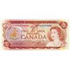 Image 1 : BANK OF CANADA.  $2.00. 1974 Issue. BC-47aA. Lawson-Bouey. No. *UG5770435. PMG graded Unc-66. EPQ.