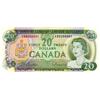 Image 1 : BANK OF CANADA.  $20.00. 1969 Issue. BC-50a. Beattie-Rasminsky.  No. EB0200001 through EB0200005. Lo