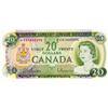 Image 1 : BANK OF CANADA.  $20.00. 1969 Issue. BC-50aA. Beattie-Rasminsky.  No. *EA1665594. Choice Unc-63. 