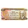 Image 1 : BANK OF CANADA.  $100.00. 1975 Issue. BC-52bA. Crow-Bouey. No. AJX0597295. Bright and crisp AU-50.