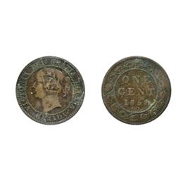 1858.  ICCS Very Fine-20. Mark;  1859. Wide 9/8. Medal.  CCCS graded Fine-15.