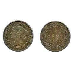 1859. Wide 9/8.  PCGS graded AU-50. Brown.