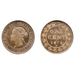 1876-H.  Both ICCS and NGC graded SPECIMEN-65. Red-Brown.  50% remaining luster on deep mirror gem f