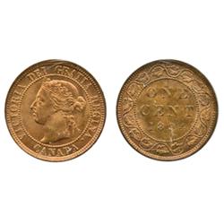 1894.  ICCS Mint State-64. Red.  90% red luster.