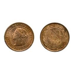 1898-H.  ICCS Mint State-64. Red.  75% red with luster.