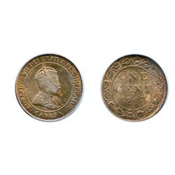 1907-H.  ICG graded Mint State-64. Red and Brown.  40% red luster.