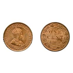 1908.  ICCS Mint State-65. Red.  A Gem with 90% original mint luster remaining.