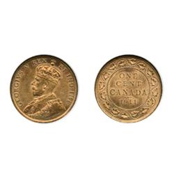 1911.  NGC graded Mint State-65. Red-Brown.  A Gem with 80% luster, and more properly called Red.