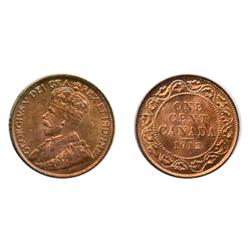 1912.  ICCS Mint State-64. Red.  50% red wine luster.