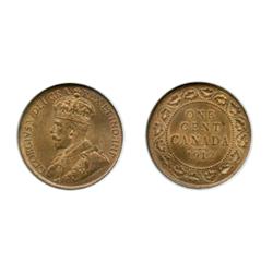 1912.  ANACS graded Mint State-64.  Red and Brown.