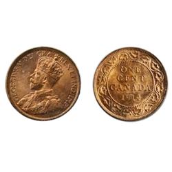 1919.  ICCS Mint State-64. Red.  70% red luster.