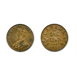 1922.  PCGS graded AU-53;  1925.  PCGS graded AU-58.  Both lustrous brown.