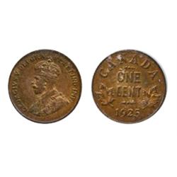 1925.  ICCS AU-50.  30% red luster.