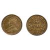 Image 1 : 1925.  ICCS AU-50. Glossy brown;  25 CENTS.  1889.  ICCS GOOD-4.  Lot of two (2) ‘key’ dates.