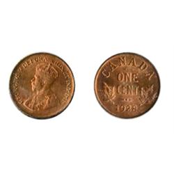 1928.  ICCS Mint State-64. Red.