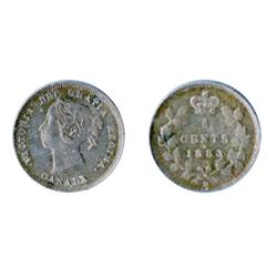 1883-H.  AU-50.  A scarce date.