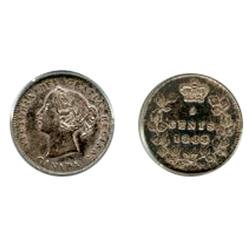 1888.  First 8, 8 over 3.  Last digit 8, 8 over 8.  CCCS graded Extra Fine-45.  Light blue-purple to