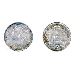 1890-H.  PCGS graded Mint State-66.  A pristine, boldly struck piece, with frosty silver luster and 