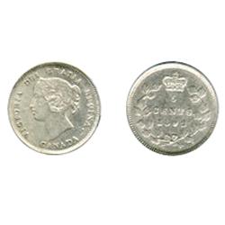 1892. Obverse port. #2.  ICCS AU-55.  Brilliant.