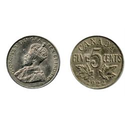 1922.  ICCS Mint State-62.  Good strike. Full luster;  1927.  ICCS Mint State-62.  Strong strike.  L