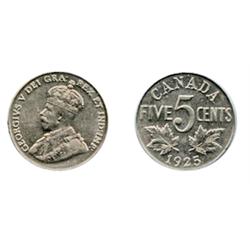 1925.  ICCS Extra Fine-45.  A white example of the ‘key’ date.