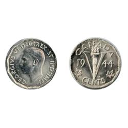 1944.  ICCS Mint State-65.  Missing chrome.  A Gem.