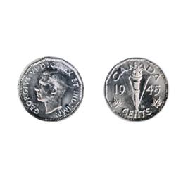 1944,  1945.  Both ICCS Mint State-65.