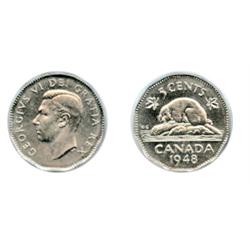 1948.  PCGS graded SPECIMEN-65.  Brilliant mirror fields.