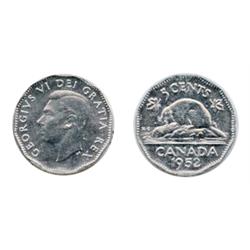 1952.  ICCS Mint State-65.  A gem coin.