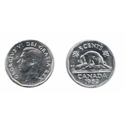 1952.  ICCS Mint State-65.  A Gem+ coin.