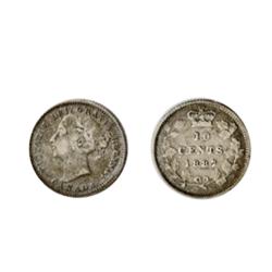 1887.  ICCS Very Fine-20.  Nice original toning.