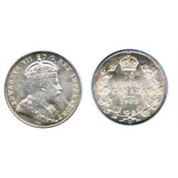 1902-H.  Both ICCS and PCGS graded Mint State-66.  Blazing luster, with traces of golden toning at t